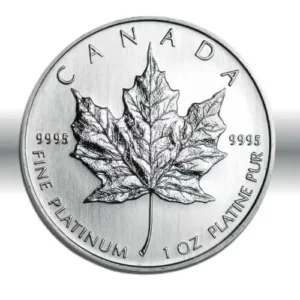 Kanada 1 oz Platin Maple Leaf