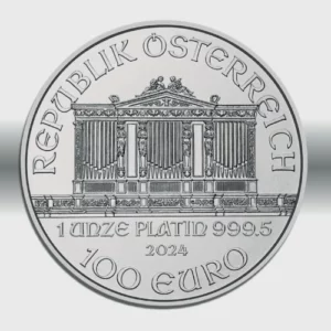 Wiener Philharmoniker 1 oz Platin 100 Euro